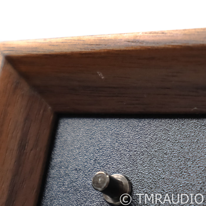 Wharfedale Linton 85th Anniversary Bookshelf Speakers; Walnut Pair w/ Stands