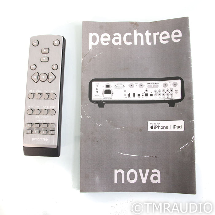 Peachtree Audio Nova150 Stereo Integrated Amplifier; Gloss Ebony Mocha; MM Phono