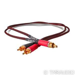 Black Cat 3202 RCA Cables; 1m Pair Interconnects