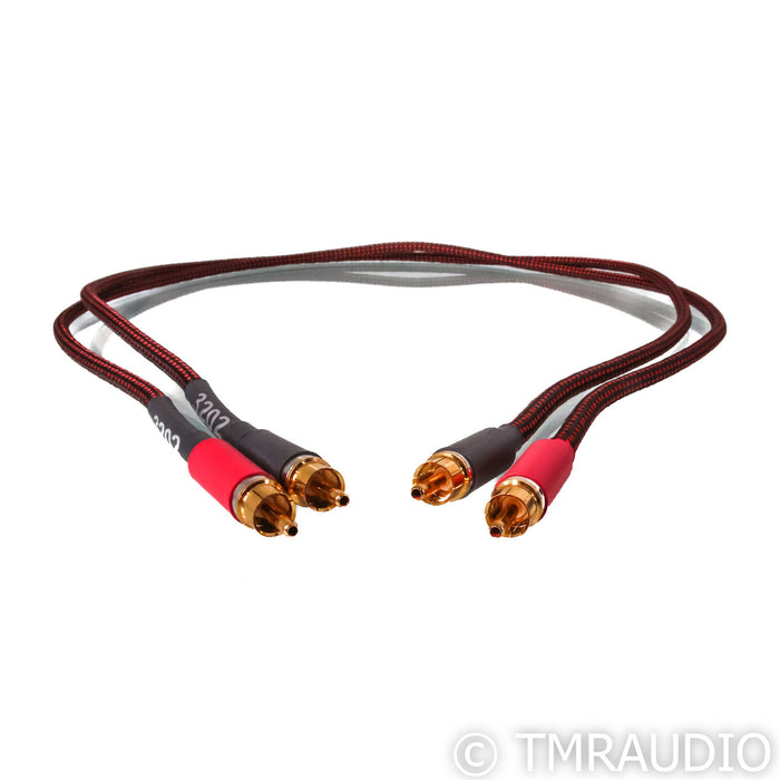 Black Cat 3202 RCA Cables; 1m Pair Interconnects