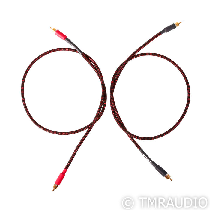 Black Cat 3202 RCA Cables; 1m Pair Interconnects