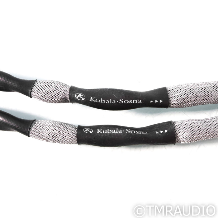 Kubala Sosna Fascination XLR Cables; 12m Pair Balanced Interconnects