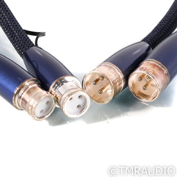 AudioQuest Water XLR Cables; 1m Pair Balanced Interconnects