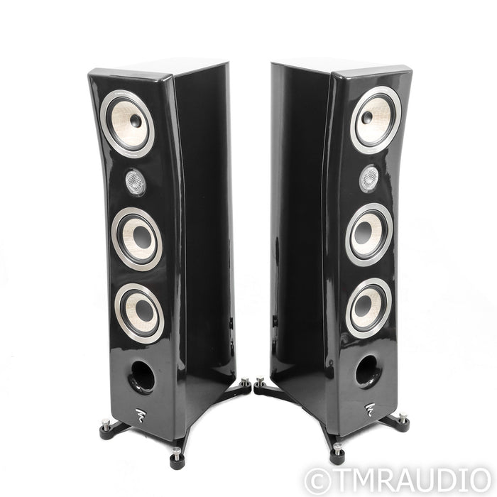 Focal Kanta No. 2 Floorstanding Speakers; High Gloss Black Pair