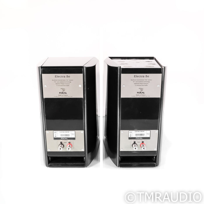 Focal Electra 1008 Be II Bookshelf Speakers; Black Lacquer Pair