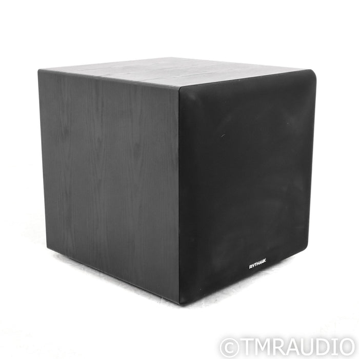 Rythmik F18 18" Powered Subwoofer; Black Oak