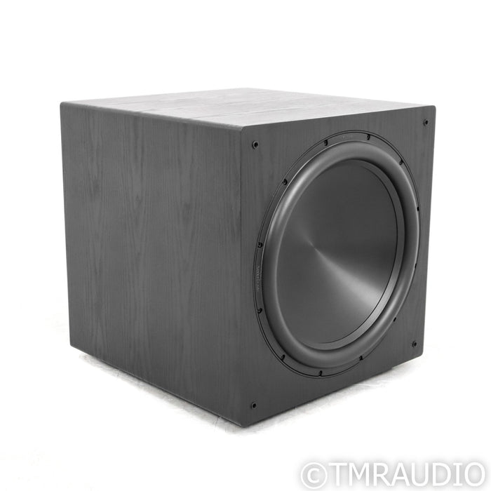 Rythmik F18 18" Powered Subwoofer; Black Oak