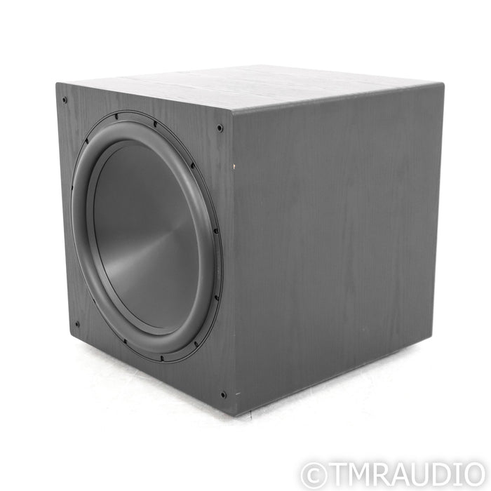 Rythmik F18 18" Powered Subwoofer; Black Oak