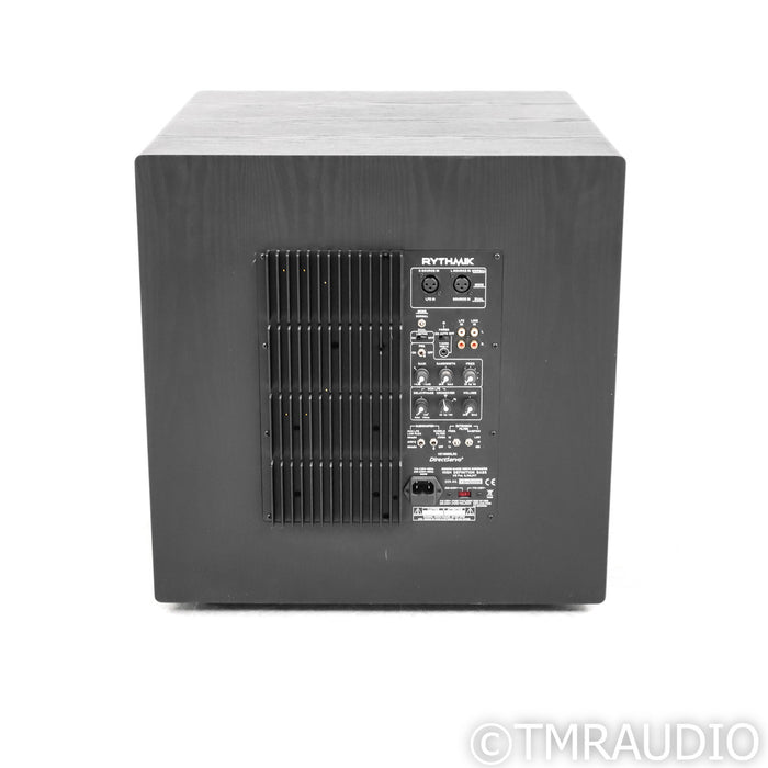 Rythmik F18 18" Powered Subwoofer; Black Oak