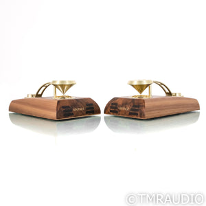 Fyne Audio SuperTrax  Supertweeters; Walnut Pair w/ Premium Cable Kit