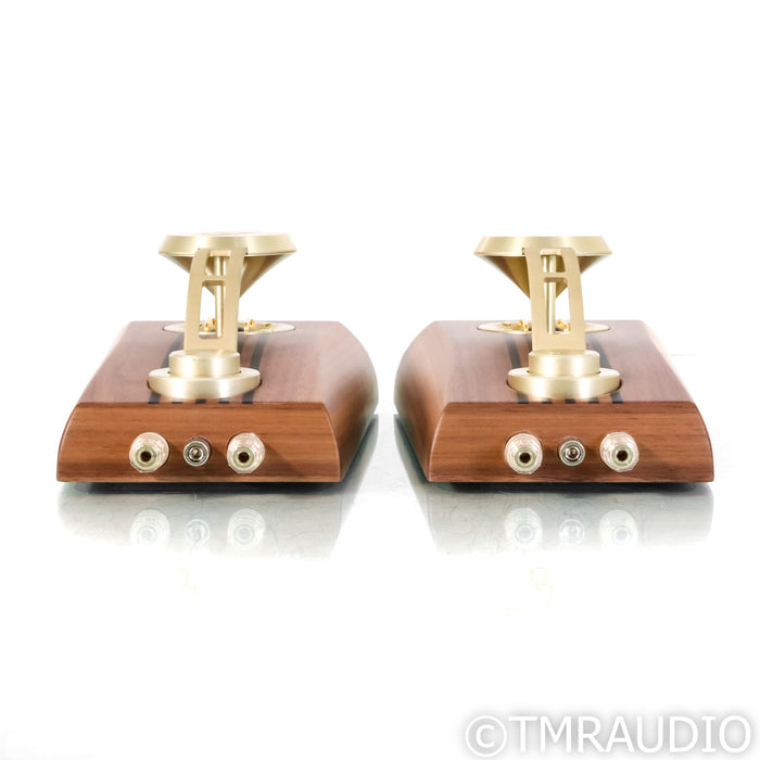 Fyne Audio SuperTrax  Supertweeters; Walnut Pair w/ Premium Cable Kit