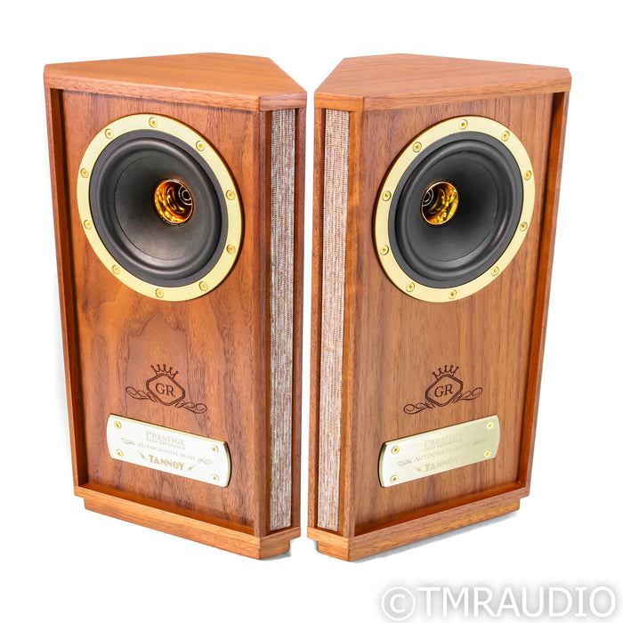 Tannoy Autograph Mini Bookshelf Speakers; Walnut Pair