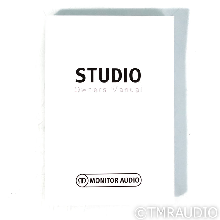Monitor Audio Studio Bookshelf Speakers; Satin Grey Pair