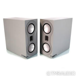 Monitor Audio Studio Bookshelf Speakers; Satin Grey Pair