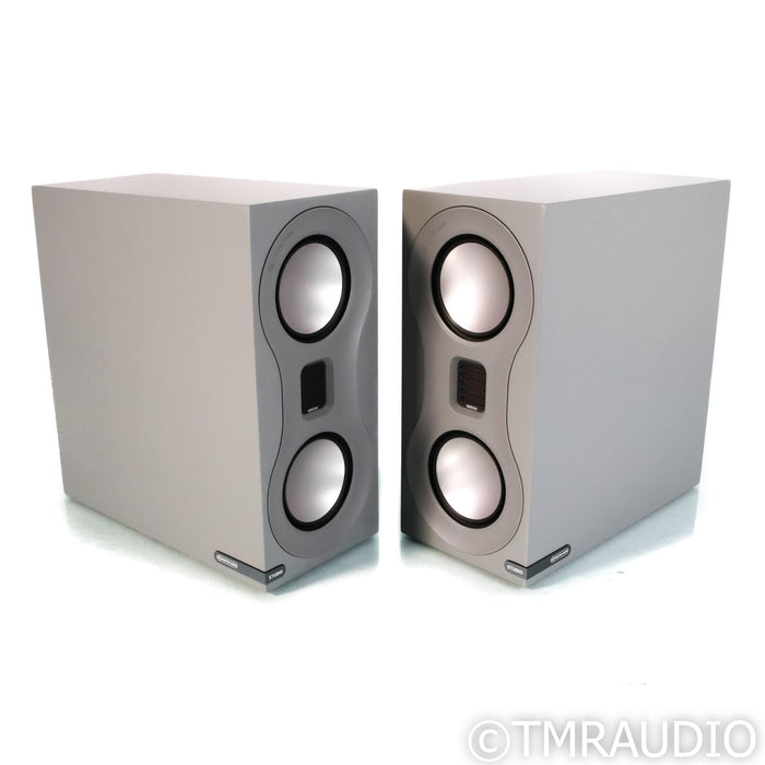 Monitor Audio Studio Bookshelf Speakers; Satin Grey Pair
