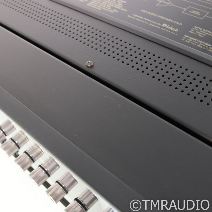 McIntosh C53 Stereo Preamplifier; MM & MC Phono