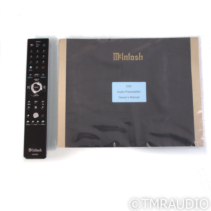 McIntosh C53 Stereo Preamplifier; MM & MC Phono