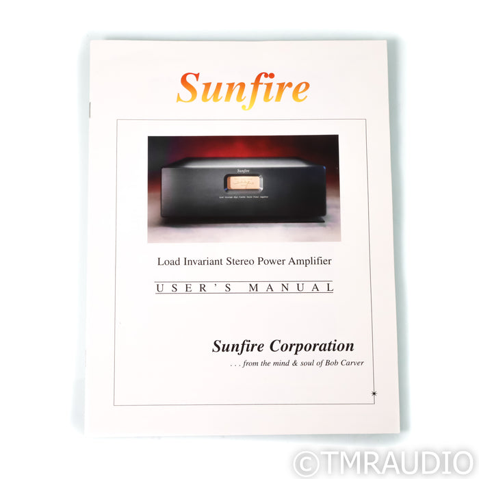 Sunfire 300 x 2 Stereo Power Amplifier