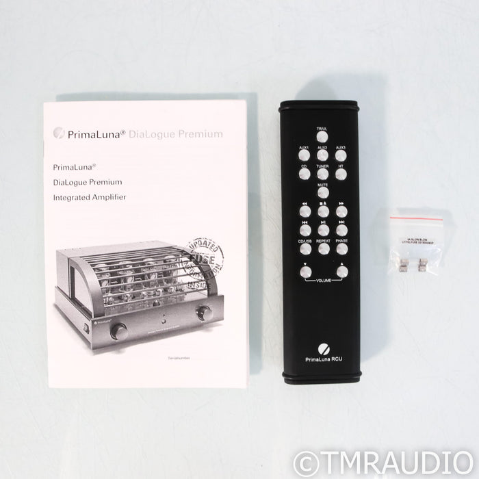 PrimaLuna DiaLogue Premium HP Stereo Tube Integrated Amplifier; MM Phono