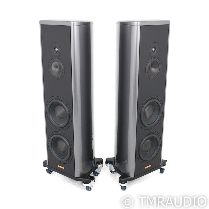 Magico S5 MKII Floorstanding Speakers; Titanium M-Coat Pair