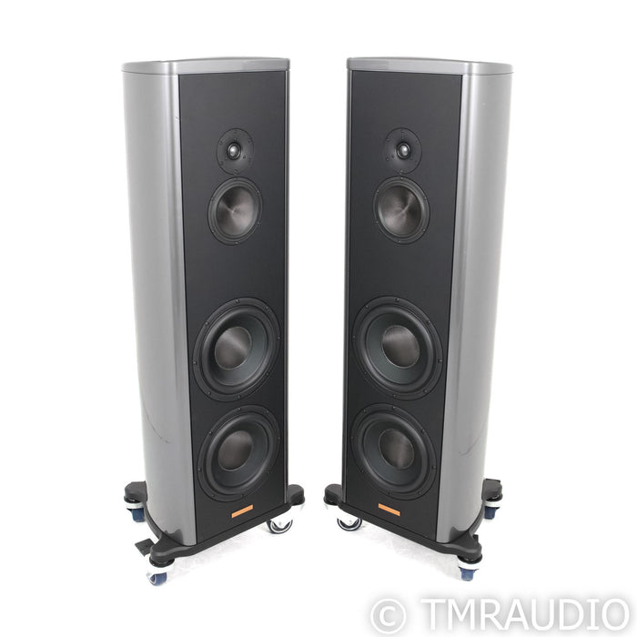 Magico S5 MKII Floorstanding Speakers; Titanium M-Coat Pair
