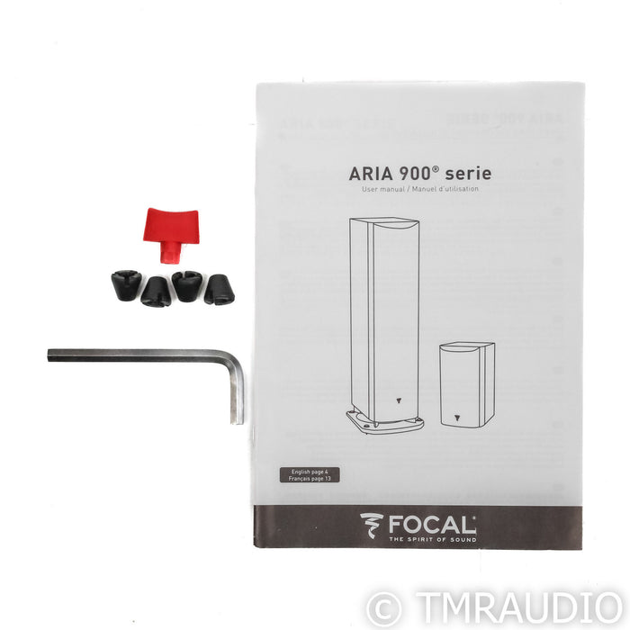 Focal Aria 936 Floorstanding Speakers; Prime Walnut Pair