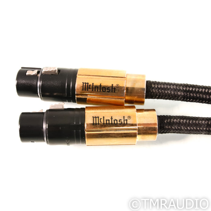 McIntosh CBA2M XLR Cables; 2m Pair Balanced Interconnects