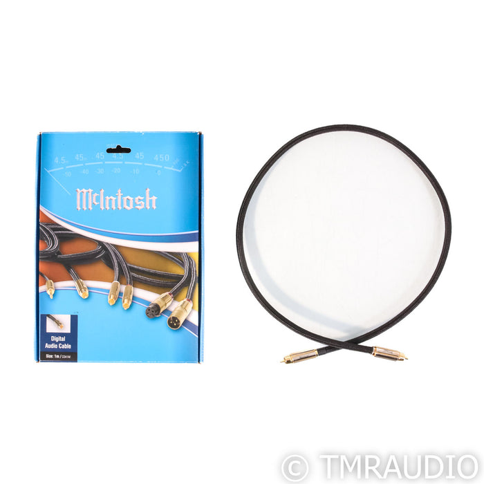 McIntosh CDA1M Coaxial Cable; 1m Digital Interconnect