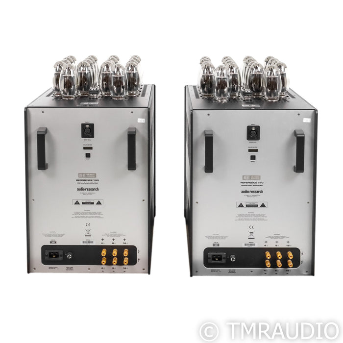 Audio Research Reference 750 SE Monoblock Power Amplifiers; Pair w/ New Tubes