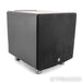 JL Audio E-Sub e112 12" Powered Subwoofer; Black Ash w/ IsoAcoustics Gaia II