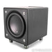 JL Audio E-Sub e112 12" Powered Subwoofer; Black Ash w/ IsoAcoustics Gaia II