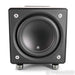 JL Audio E-Sub e112 12" Powered Subwoofer; Black Ash w/ IsoAcoustics Gaia II