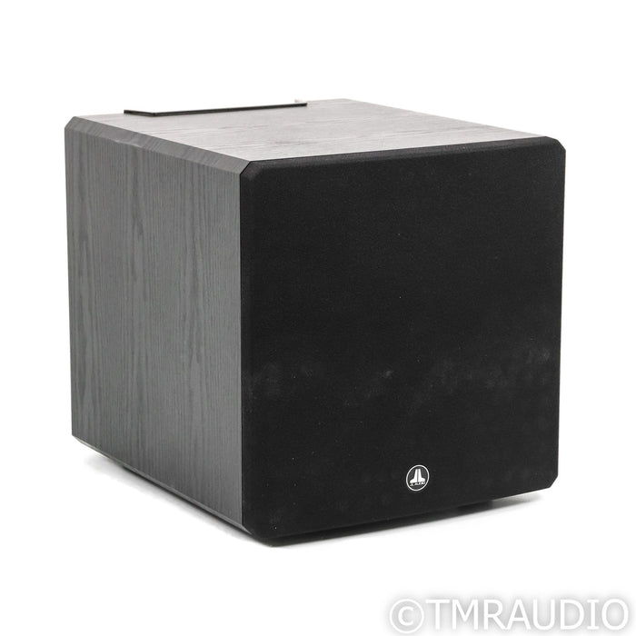 JL Audio e112 12" Powered Subwoofer; Black Ash