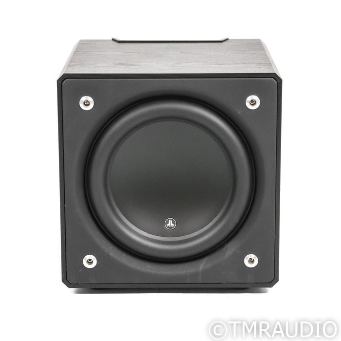 JL Audio e112 12" Powered Subwoofer; Black Ash
