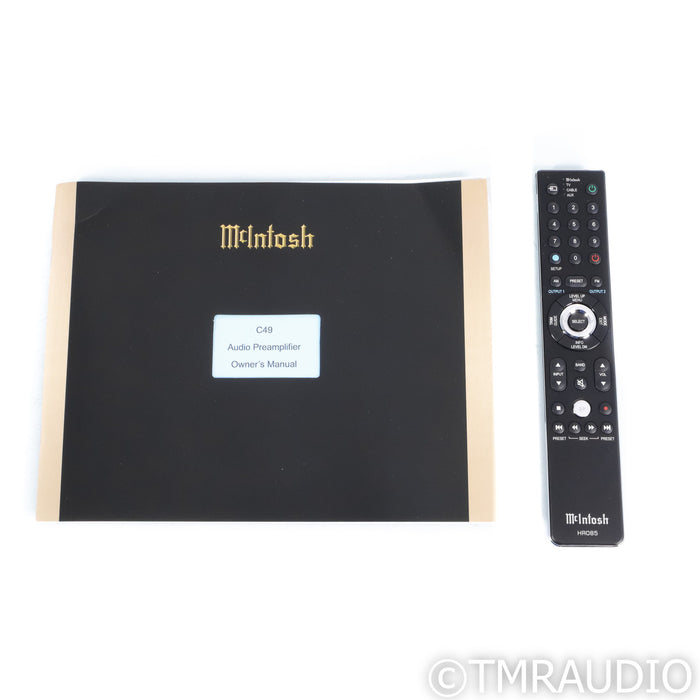 McIntosh C49 Stereo Preamplifier; MM & MC Phono