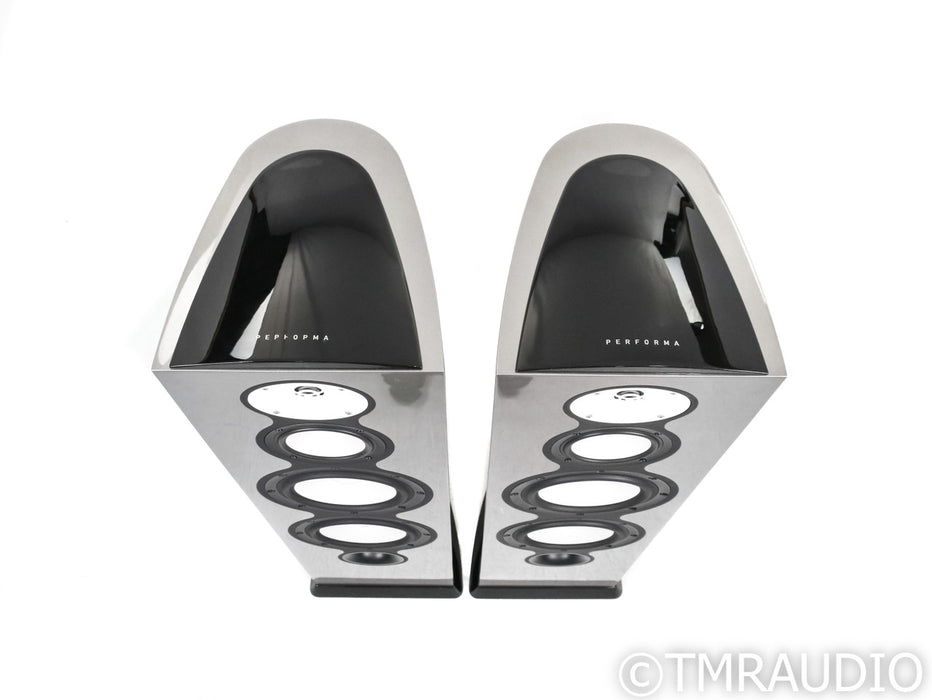 Revel Performa F228Be Floorstanding Speakers; Metallic Silver Pair