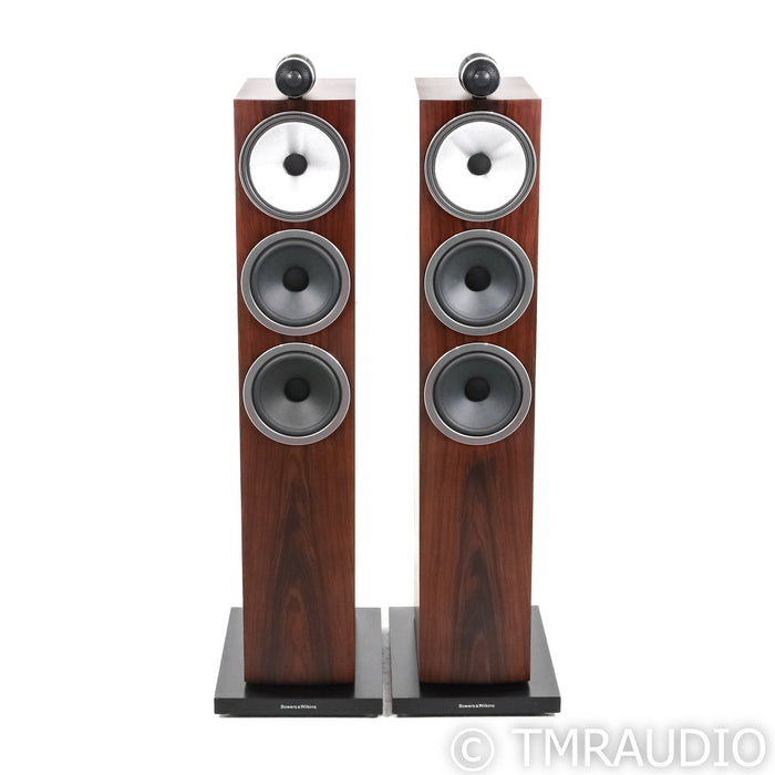 Bowers & Wilkins 703 S3 Floorstanding Speakers; Mocha Pair