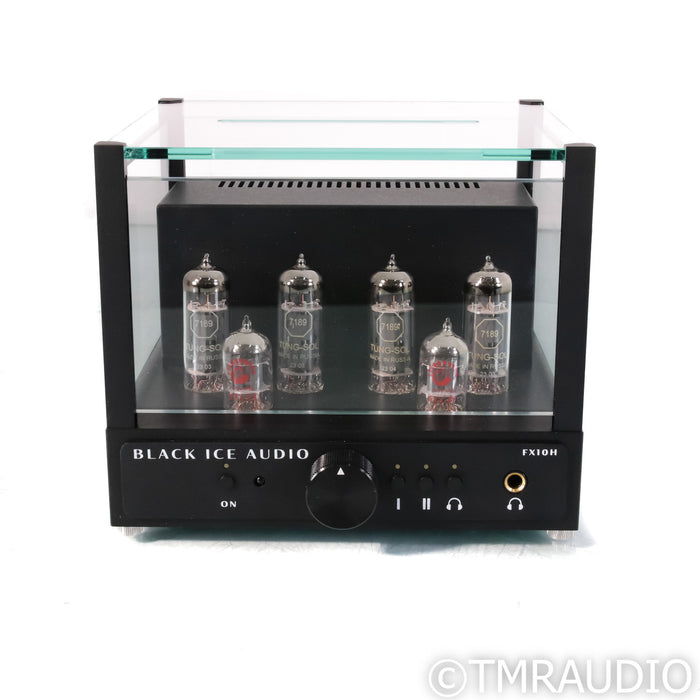Black Ice Audio FX10H Stereo Tube Integrated Amplifier; Upgraded Tubes