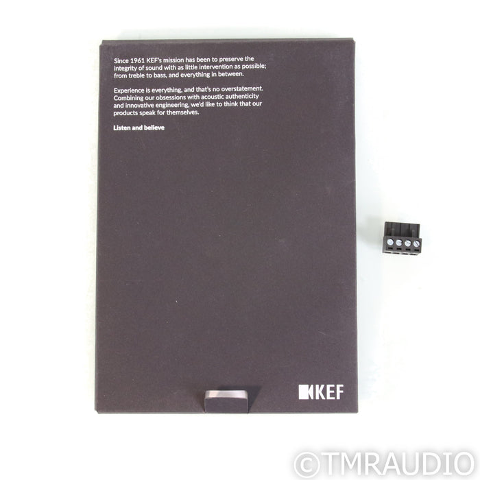 KEF KC62 6.5" Powered Subwoofer; Carbon Black