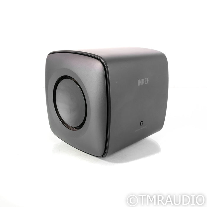 KEF KC62 6.5" Powered Subwoofer; Carbon Black