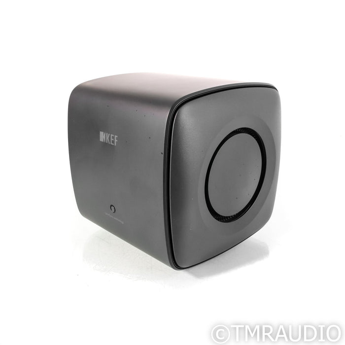 KEF KC62 6.5" Powered Subwoofer; Carbon Black