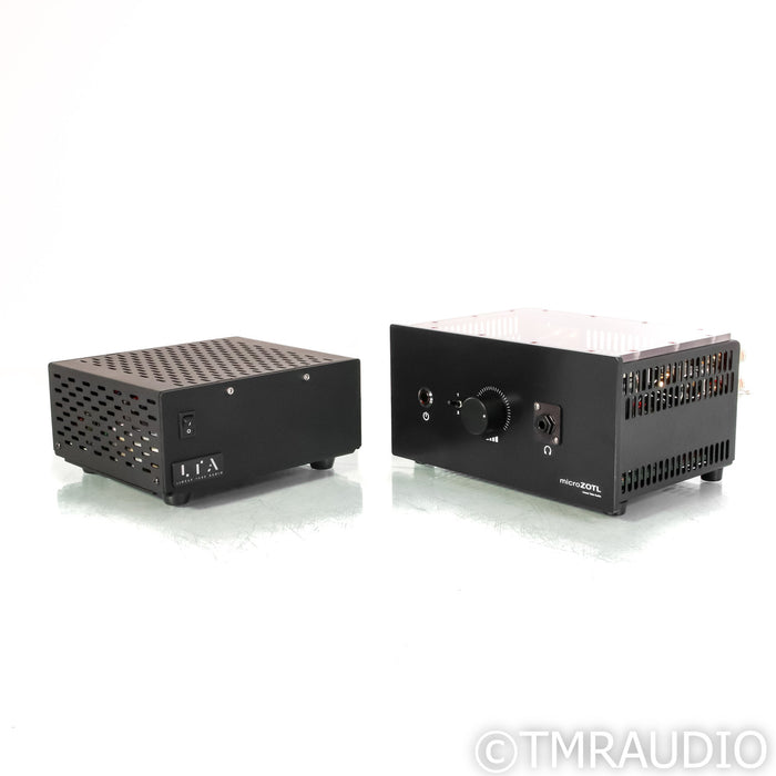 Linear Tube Audio MicroZOTL MZ2 Headphone Amplifier; MZ2 LPS+