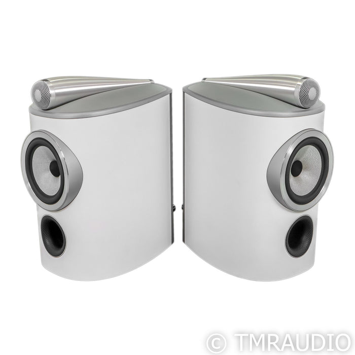 Bowers & Wilkins 805 D4 Bookshelf Speakers; White Pair (No Grills)