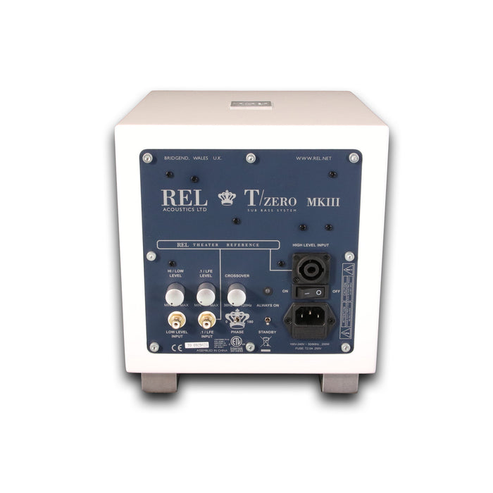 REL Acoustics T/Zero MkIII 6.5" Powered Subwoofer; White