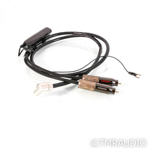 AudioQuest WEL Signature DIN to RCA Phono Cable; 1.2m Tonearm Interconnect; 72v DBS
