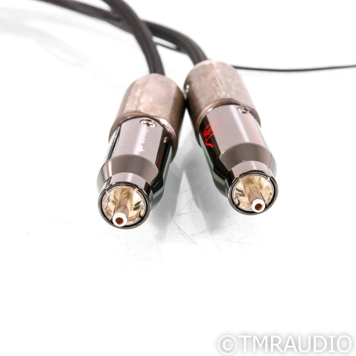 AudioQuest WEL Signature DIN to RCA Phono Cable; 1.2m Tonearm Interconnect; 72v DBS