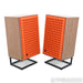 JBL James Lansing L100 Classic Bookshelf Speakers with Stands; Walnut Pair