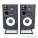 JBL James Lansing L100 Classic Bookshelf Speakers with Stands; Walnut Pair