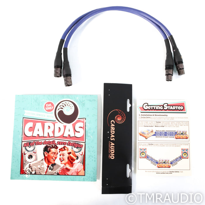 Cardas Clear Sky XLR Cables; 0.5m Pair Balanced Interconnects (Open Box)