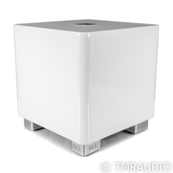 REL Acoustics T/5x 8" Powered Subwoofer; Piano White